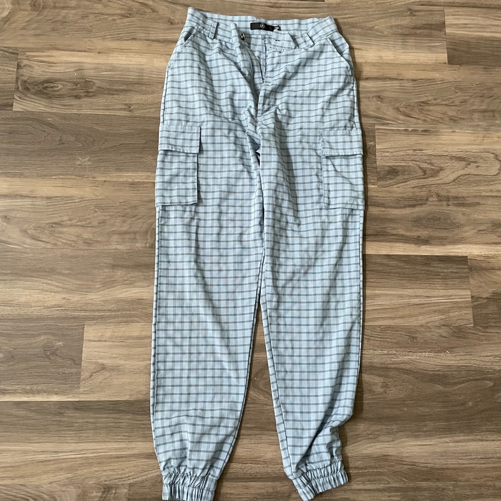 Gray Cargo Pants with Classic Style